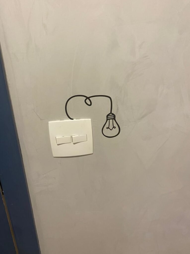Adesivagem de porta e Parede 6 adesivagem de parede